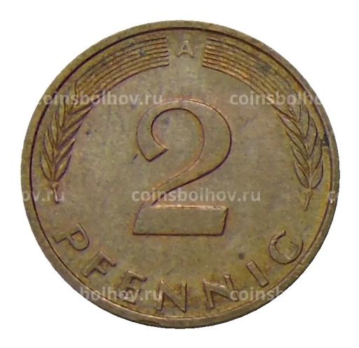 2 пфеннига 1991 года A Германия