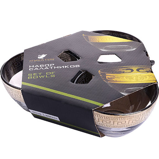 MS1322-3-45 Набор салатников 3пр (х4) - Mayer&boch фото 3