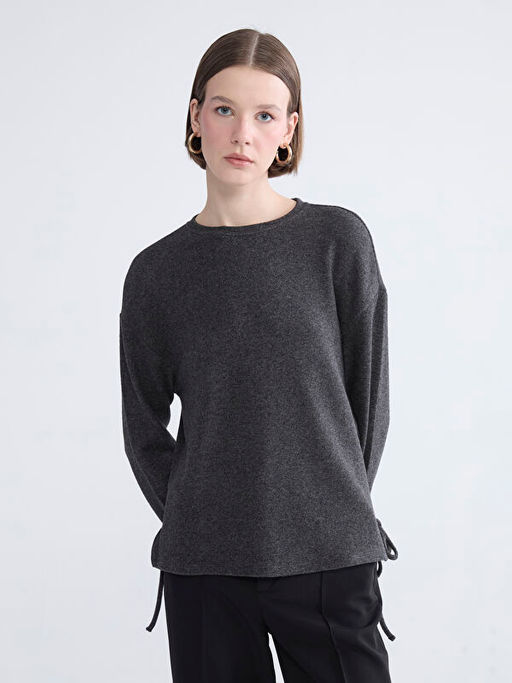 Bisiklet Yaka Kad?n Ti??rt