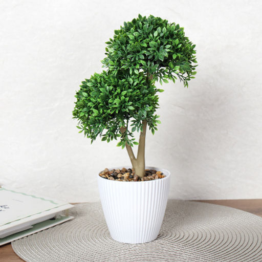 Цветочная композиция Зелень самшит 29 см / 9090-10 /уп 9/72/ - Галеонтрейд фото 13