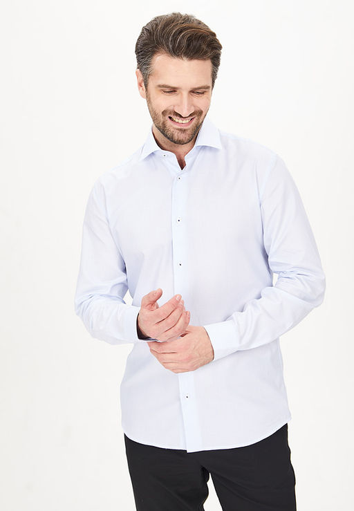 Сорочка мужская длинный рукав GREG 203/131/8124/ZV/1p  фото 8