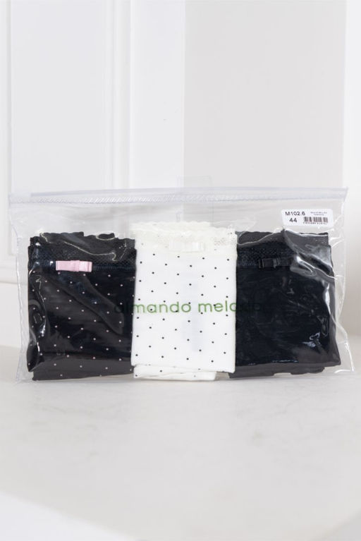 НАБОР ТРУСОВ ЖЕН. MAXI SLIP (3 шт) арт. 1900W-40188.0L-S03 - Almando melado фото 6