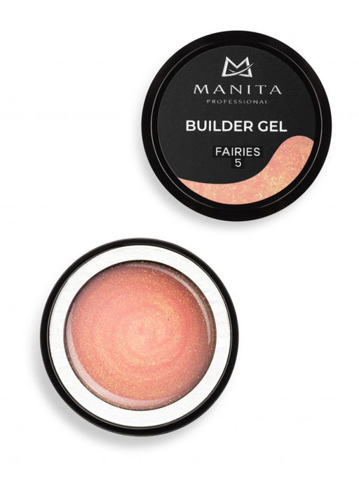 Manita Professional Гель моделирующий для ногтей / Builder Gel Fairies №05, 15 мл