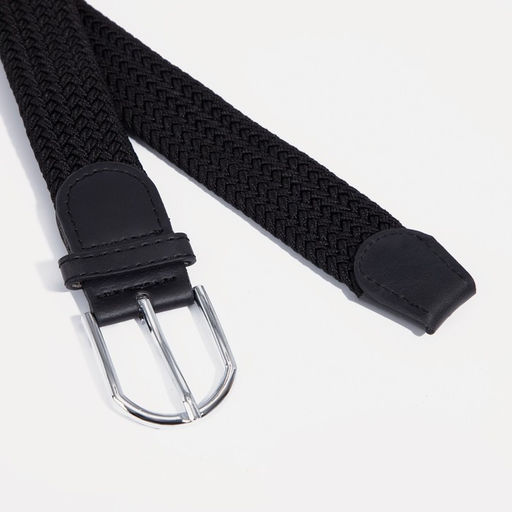 Ремень женский, ширина 3,5 см, пряжка металл, цвет чёрный - Simaland фото 3