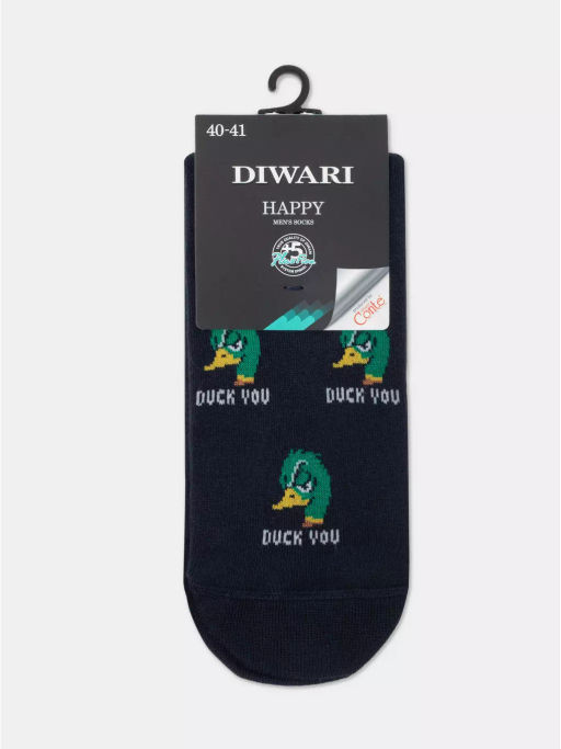 Носки муж.HAPPY 17С-151СП (48/6) - 187 темно-синий - Conte elegant фото 2