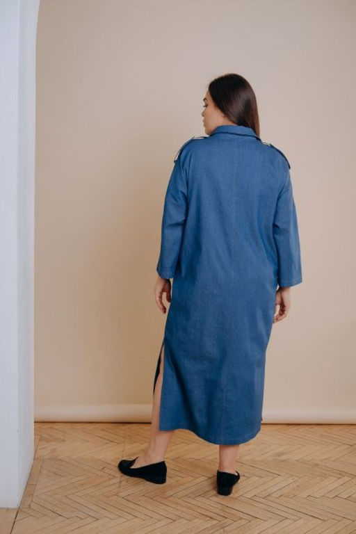 Платье Luxury Moda 1407 синий