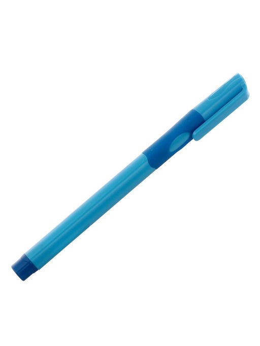 Цена за 12 шт. Ручка шариковая 0.7 мм, стержень синий, корпус синий с резиновым держателем, для правшей (цена за 1 штуку) - Calligrata фото 8