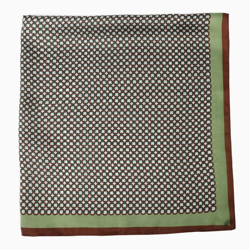 Платок женский MINAKU, размер 70×70 см, зелёный