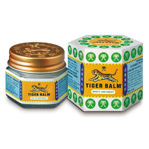 Thai Tiger Balm Бальзам для массажа белый 10гр