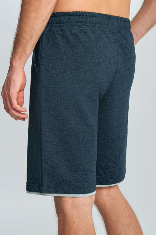 Арт. 63509 Шорты мужские 48-56 (5 шт) Цвет:индиго - Идеал фото 2