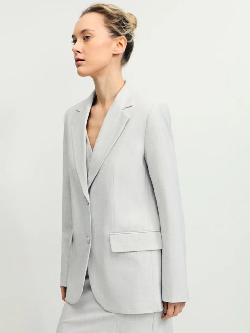 Однобортный жакет прямого кроя ZR2604012502-60 / Zarina  фото 5