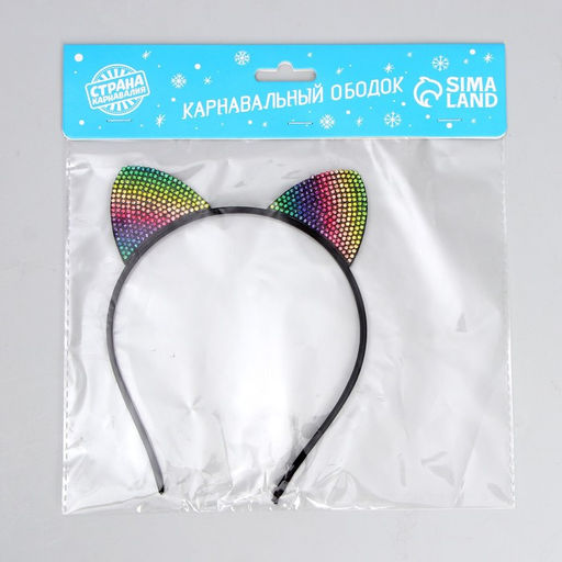 Ободок для волос карнавальный Кошечка - Страна карнавалия фото 2