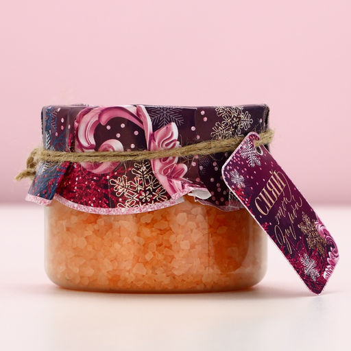 Соль для ванны, 300 г, аромат цитруса, Чистое счастье