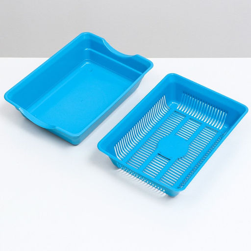 Туалет глубокий с сеткой 36 х 25 х 9 см, голубой - Simaland фото 5