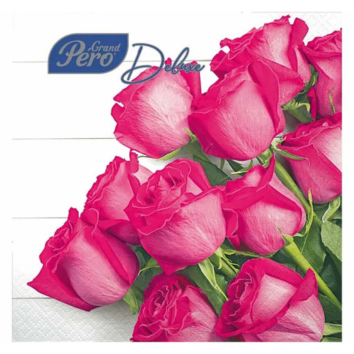 Салфетки бумажные 33*33 3сл 20л СФ GrandPero Deluxe арт. 2227, 2289, 2296, 2302 - Полимербыт фото 4