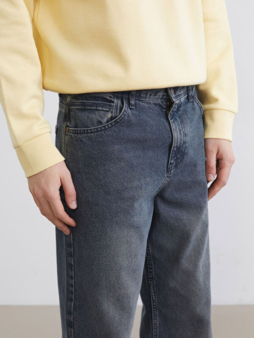 745 Baggy Fit Erkek Jean Pantolon