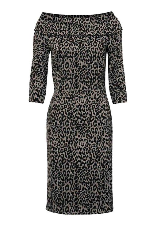 Платье, серо-черное - Patrizia dini фото 2