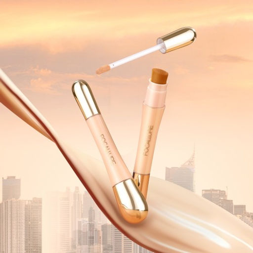 FOCALLURE Консилер с кистью Soft Matte Complete тон 06 зеленый против покраснений, 8 г  фото 4