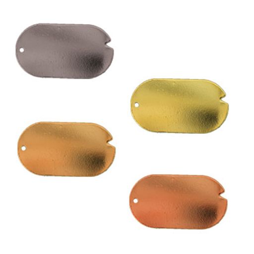 Zlatka Заготовки для чеканки SBH-09 3.7 x 1.7 см в пакете с картонным еврослотом 5 х 3 шт СК/Распродажа