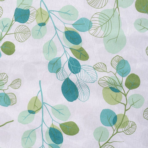 Постельное бельё 1,5 сп Эвкалипт, зелёный, 150х210 см, 150х210 см, 70х70 см, бязь, 105 г/м, 100% хлопок - Атра фото 3