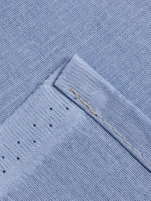 Простыня Этель 220*240, цв.голубой, 100% хлопок, поплин 125г/м2  фото 9