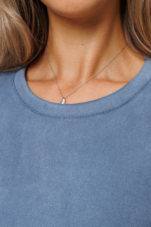 Костюм замшевый брючный 43043