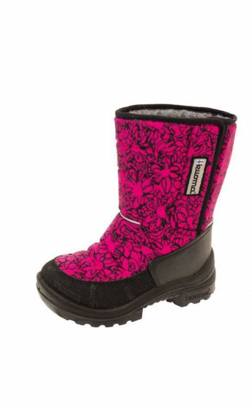 Валенки Kuoma Lasten Tarra pinkki rimpula, Розовая Римпула Size 1  фото 2