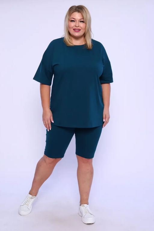 Костюм спортивный футболка и велосипедки КЖ-002