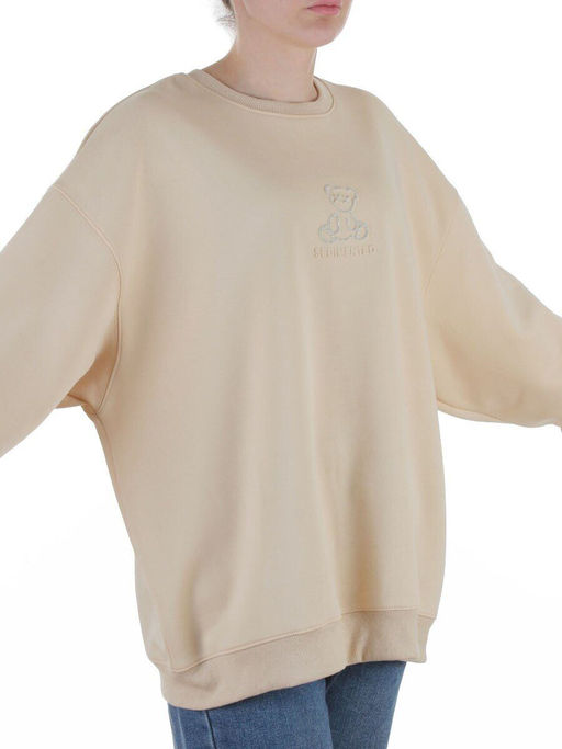 5012-1 BEIGE Свитшот женский (100% хлопок)