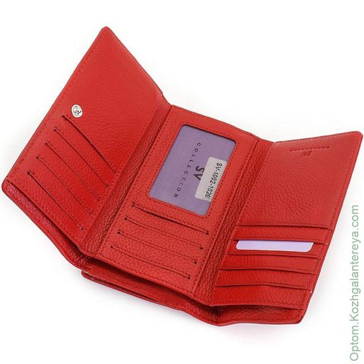 Маленький женский кожаный кошелек SV СВ 1002-1020 - Sergio valentini фото 3