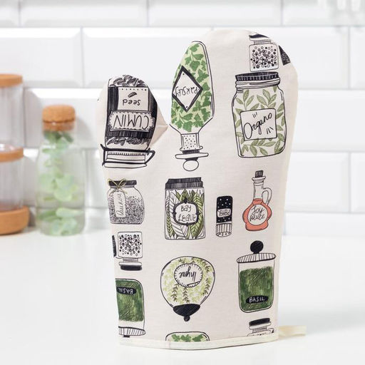 Варежка-прихватка «Этель» Kitchenware 20×27 см,100% хлопок, саржа 190 г/м²