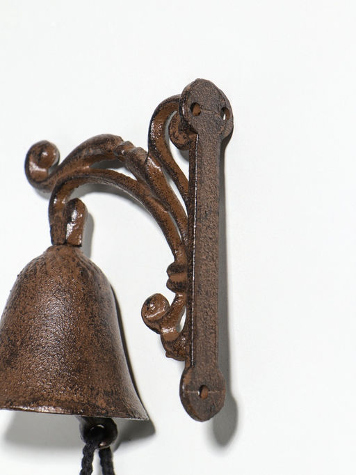 Колокол сувенирный чугун "Растительный узор" 10,5х11,8х7 см