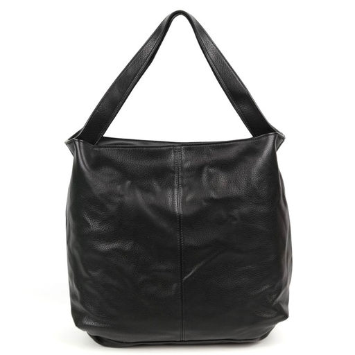 Женская сумка шоппер из эко кожи 2383 Блек - Cidirro фото 2