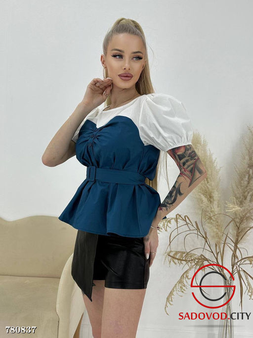 Женская блузка с коротким рукавом - Bruno фото 9