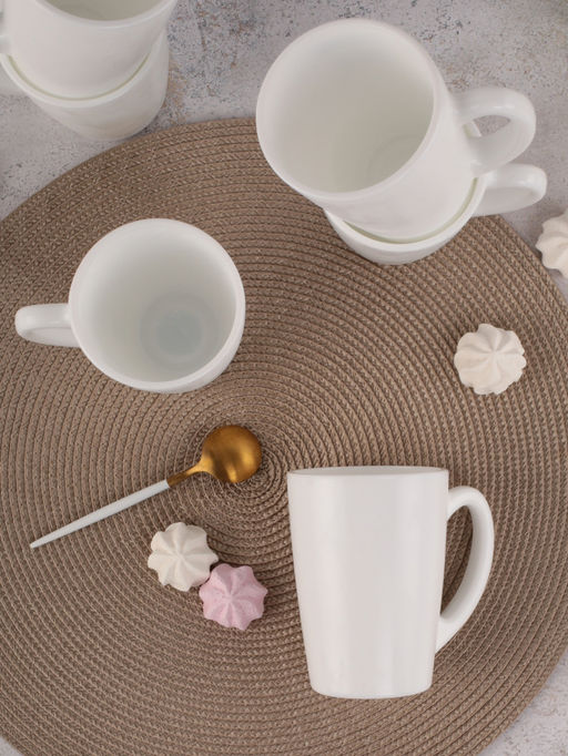 Кружка 320мл С ДОБРЫМ УТРОМ белая арт. P3013, P8858