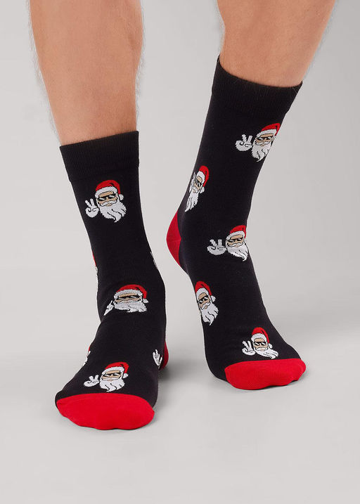 (CLE) К6559Л носки муж. НГ (ЧЗ)