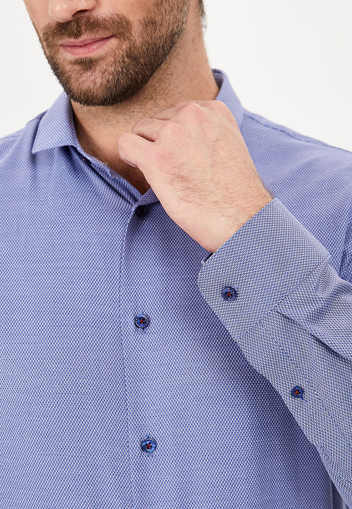 Сорочка мужская длинный рукав GREG 213/139/4517/Z/1  фото 7