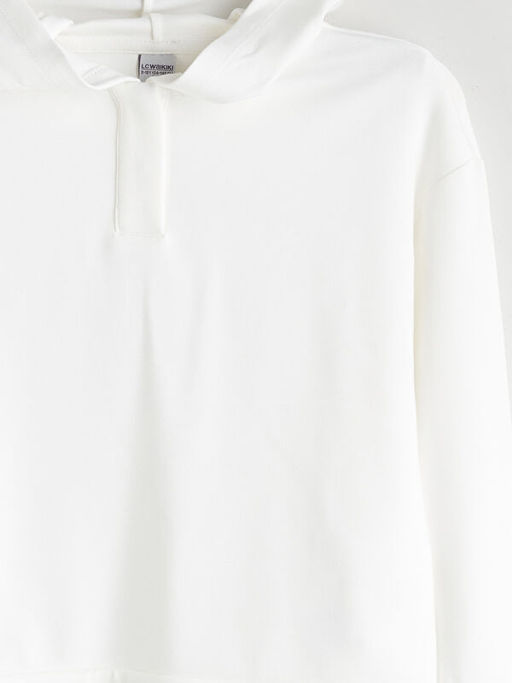 Kap??onlu K?z ?ocuk Sweatshirt