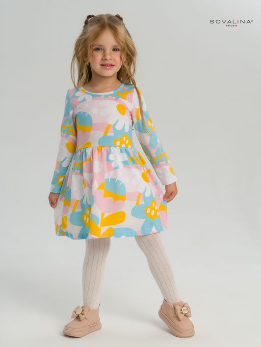 Платье Эля зефирные ромашки - Sovalina фото 13