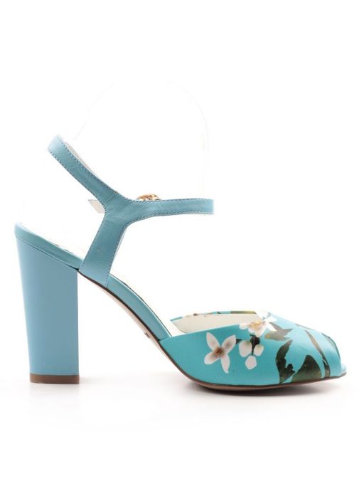 EG21-10 BLUE Босоножки женские (натуральная кожа) - Фабричный китай фото 10