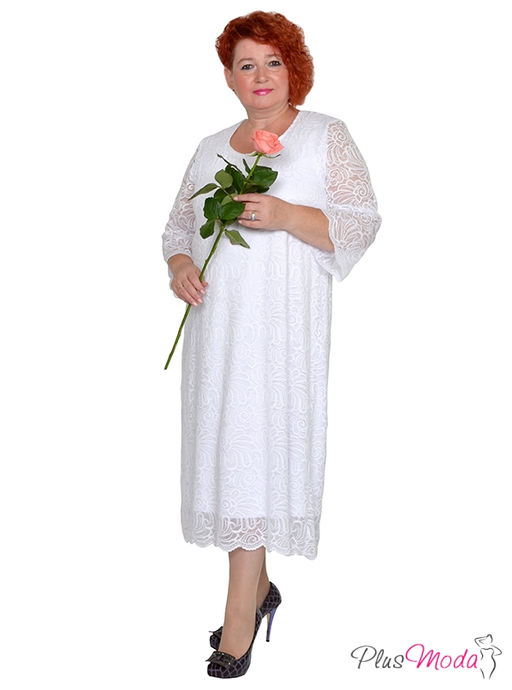 Платье Модель №1699 размеры 44-84 - Plusmoda фото 4