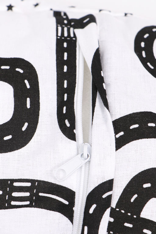 Кокон-гнездышко со съемным чехлом арт.КОГЗ-01/дорога