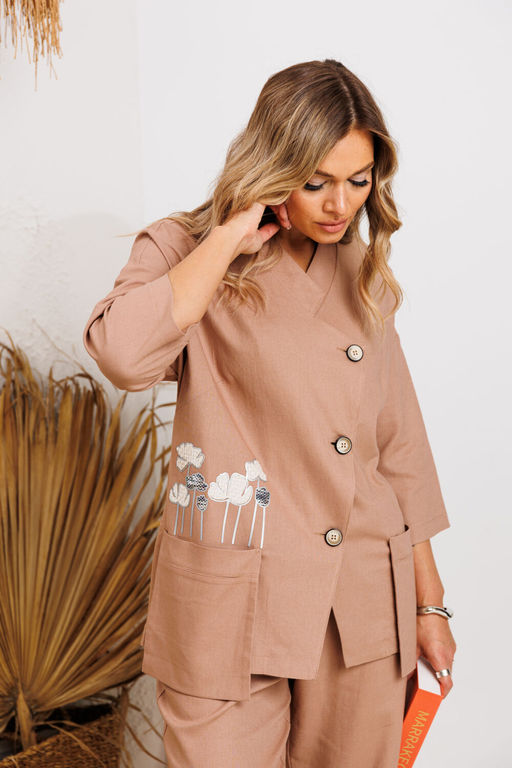 Костюм Anastasia 1202 кофейный фото 8