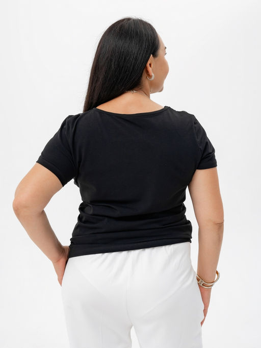 Футболка жен.арт.373-8,черная - Binita фото 6