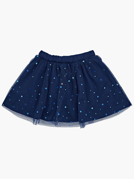 Юбка пачка из фатина UD 4421 синий - Mini maxi фото 4