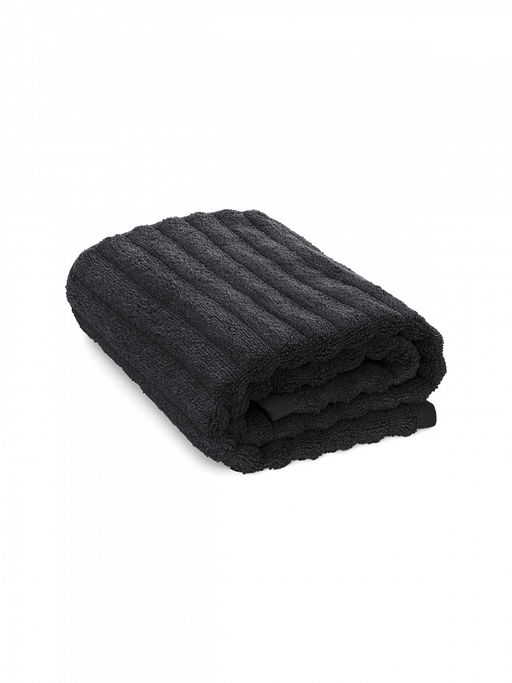 Полотенце для лица 50x90 темно-серый махровая ткань - Lucky фото 2