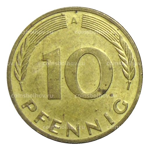 10 пфеннигов 1992 года A Германия