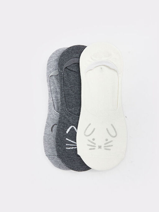 Bask?l? Kad?n Babet ?orap 3l?