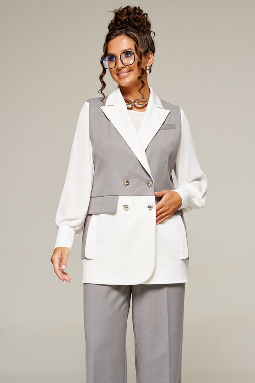 Костюм Beautiful Free 6374 молочно-серый