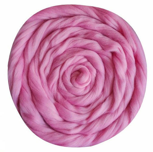 Шерсть для валяния ТРО Гребенная лента (100%полутонкая шерсть) 100г цв.0163 миндаль